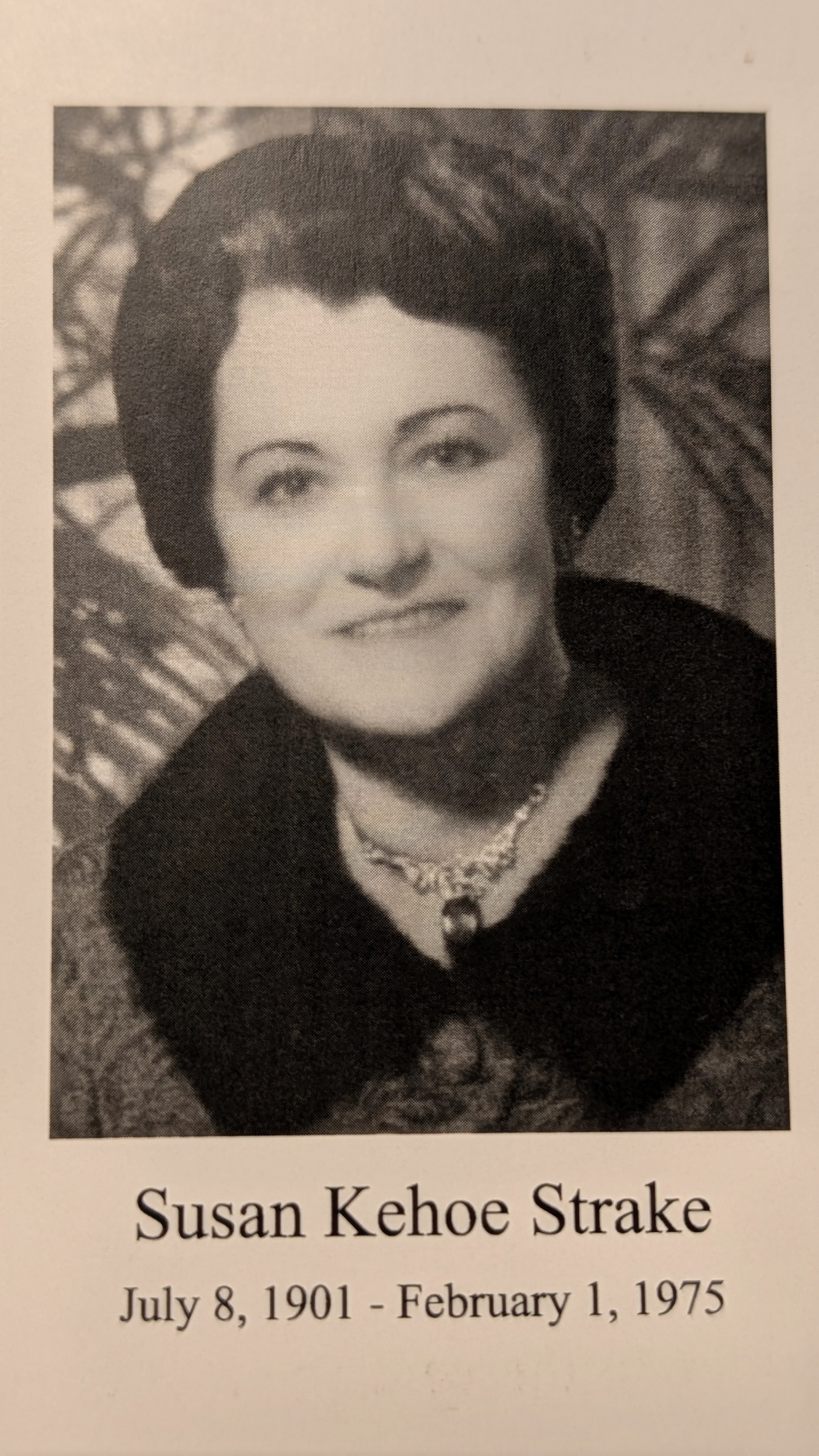 Susan Kehoe Strake